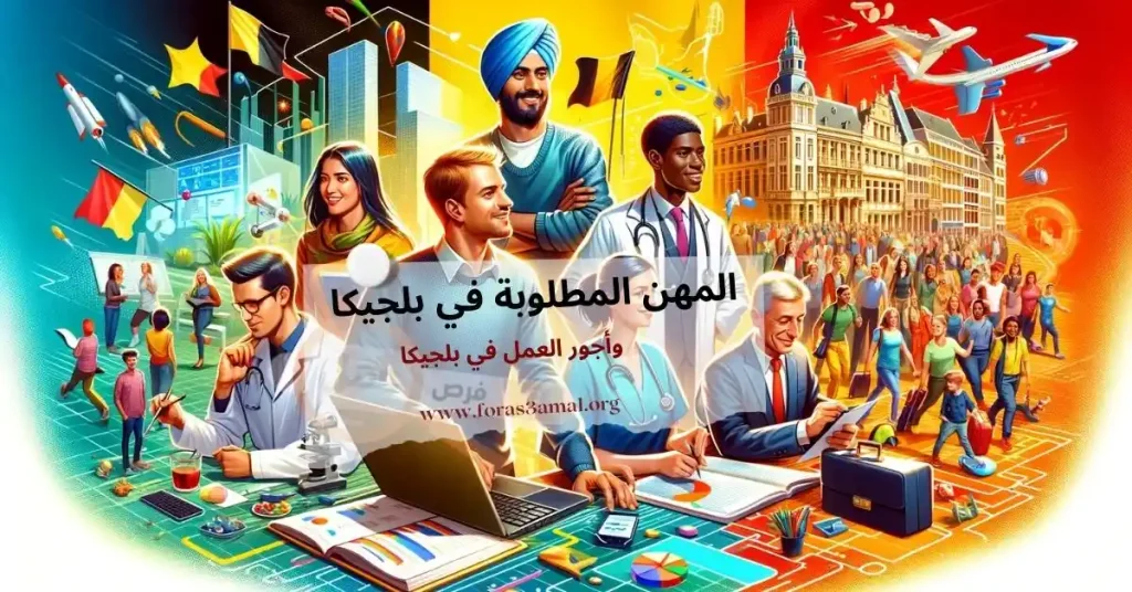 المهن المطلوبة في بلجيكا 2024 وأجور العمل في بلجيكا