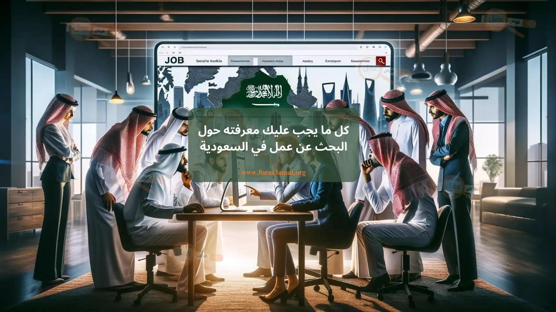 البحث عن عمل في السعودية 2024: أفضل طرق ومواقع البحث عن العمل