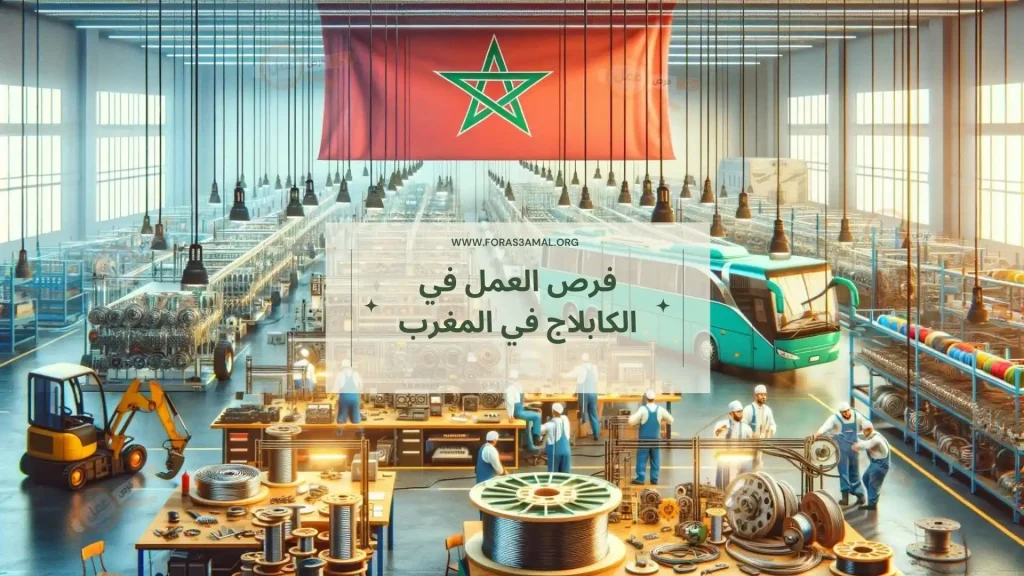 فرص العمل في الكابلاج في المغرب 2024 وكيفية التسجيل في شركة الكابلاج