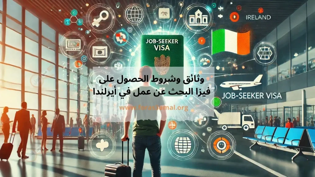 وثائق وشروط فيزا البحث عن عمل في أيرلندا 2024