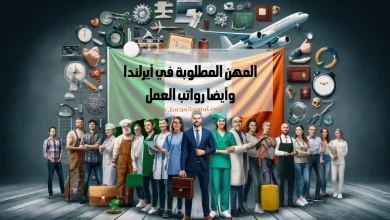 المهن المطلوبة في أيرلندا 2024 + الرواتب في أيرلندا