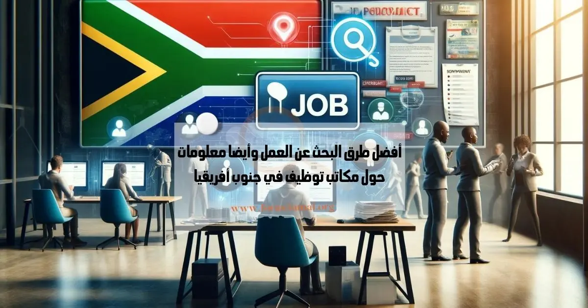طرق البحث عن العمل في جنوب افريقيا وأيضا معلومات حول مكاتب توظيف في جنوب أفريقيا