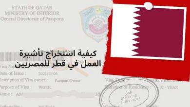 وثائق وشروط فيزا عمل قطر للمصريين 2024