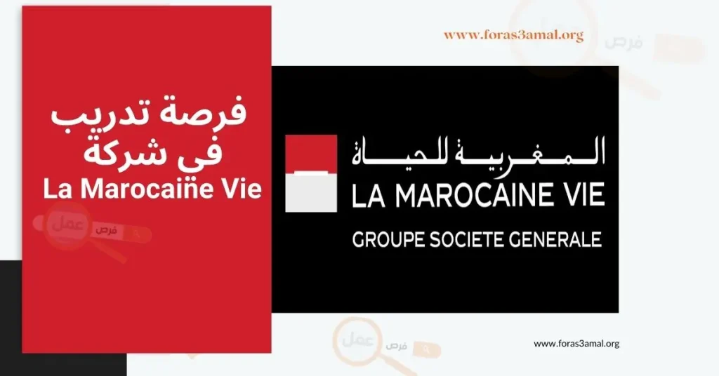 فرصة تدريب في شركة La Marocaine Vie