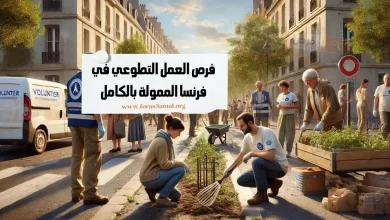 شروط وكيفية التسجيل في فرص العمل التطوعي في فرنسا 2024 الممولة بالكامل