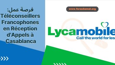 فرصة عمل Téléconseillers Francophones en Réception d'Appels à Casablanca