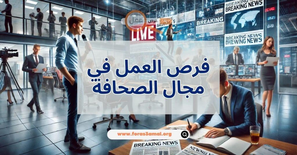 فرص العمل في مجال الصحافة انطلاقة جديدة نحو مستقبل مشرق