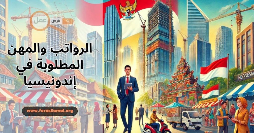 فرص عمل في إندونيسيا 2024 الرواتب في إندونيسيا بالدولار والمهن المطلوبة