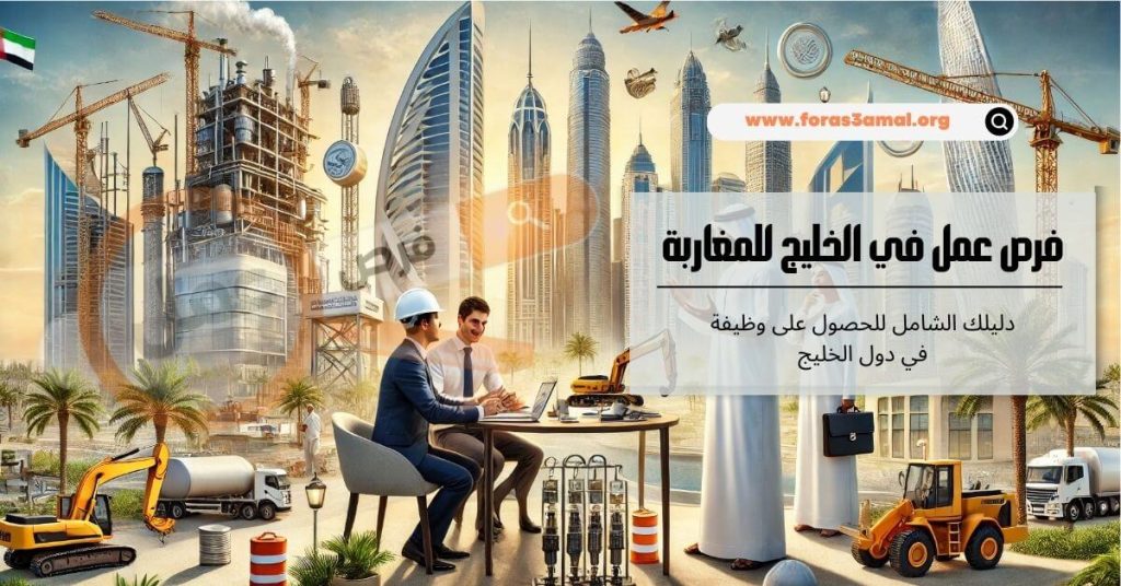 فرص عمل في الخليج للمغاربة دليلك الشامل للحصول على وظيفة في دول الخليج 2025