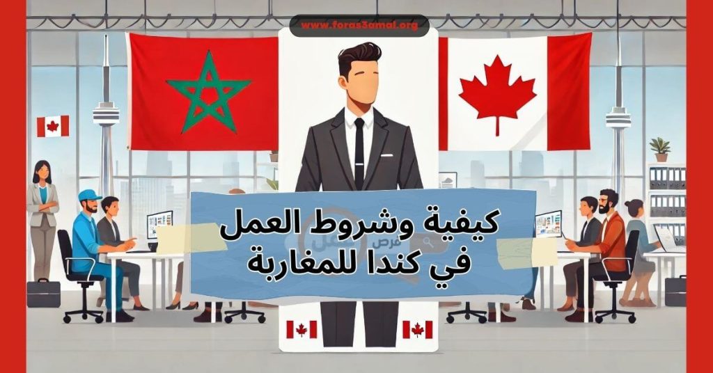 كيفية وشروط العمل في كندا للمغاربة 2025