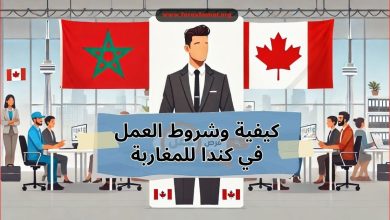 كيفية وشروط العمل في كندا للمغاربة 2025