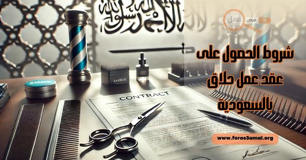 شروط الحصول على عقد عمل حلاق بالسعودية وراتب الحلاق في السعودية 2025