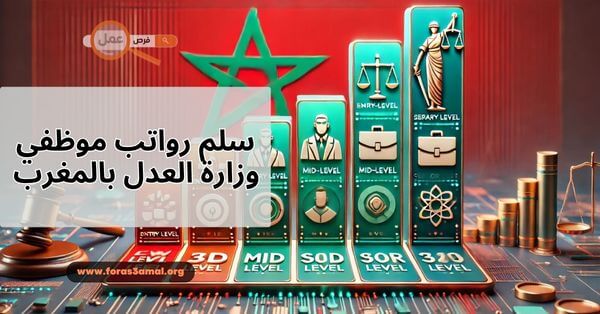 دليلك حول سلم رواتب موظفي وزارة العدل بالمغرب 2025