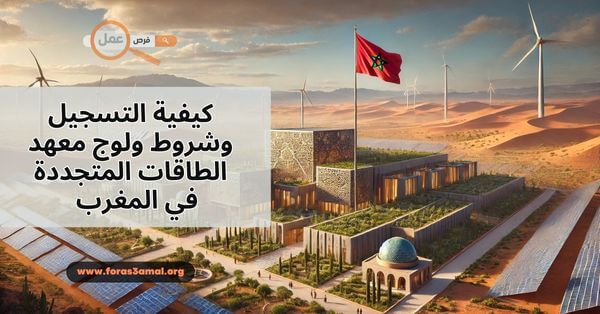 كيفية التسجيل وشروط ولوج معهد الطاقات المتجددة في المغرب 2025